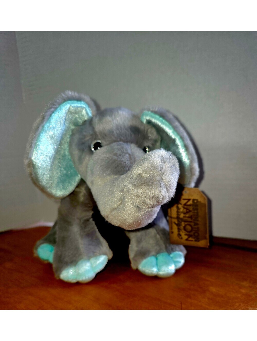 Aurora destination Nation mint elephant plush toy